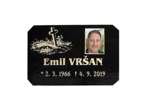 pomník z umělého skla