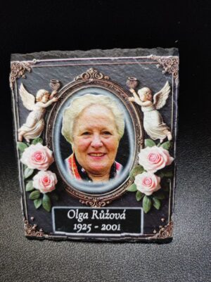 náhrobek z břidlice